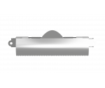 110 mm Silver Teeth Clip